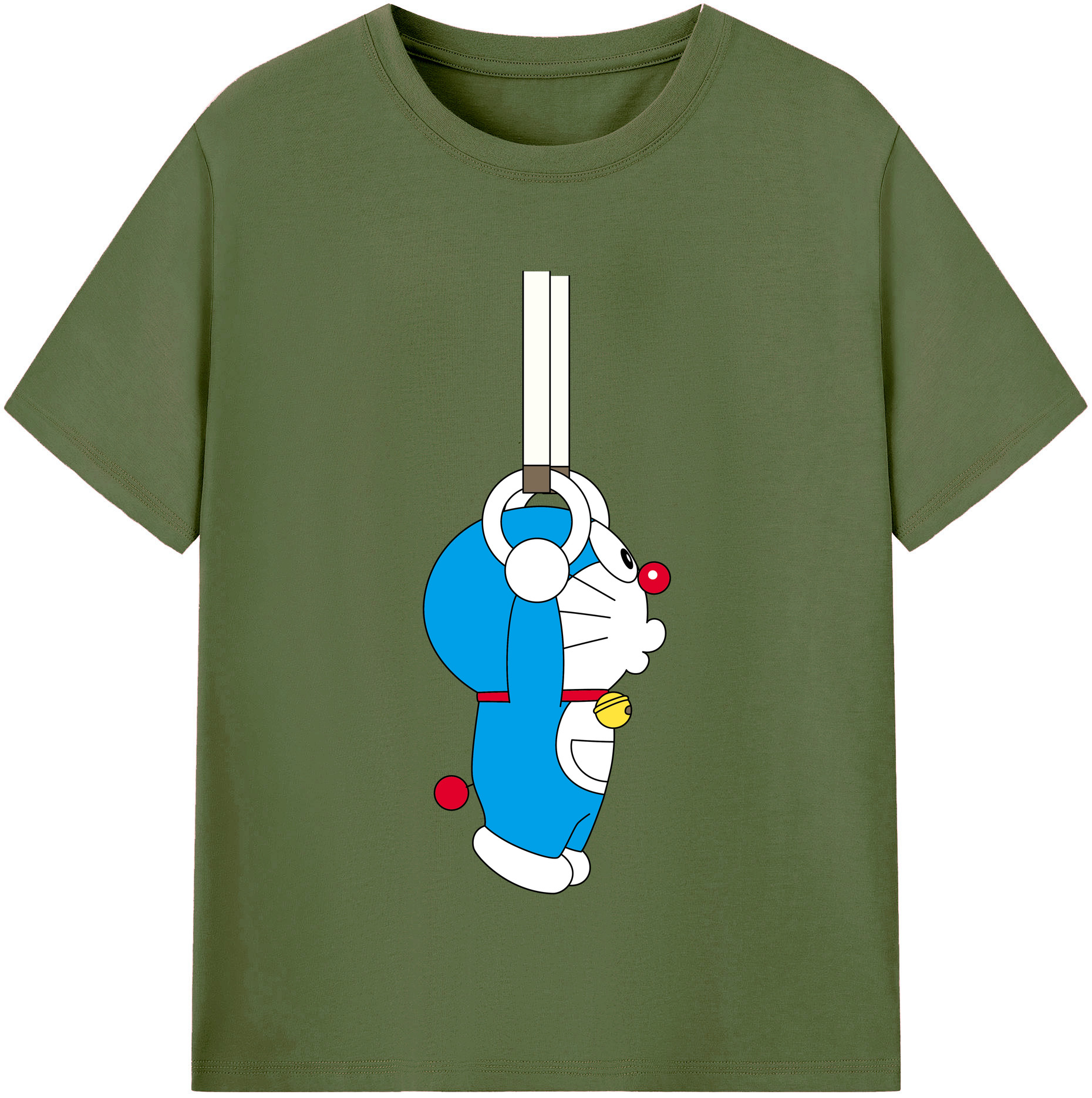 （画像用） ドラえもん Doraemon 綿100％半袖Tシャツ（フロントプリント）